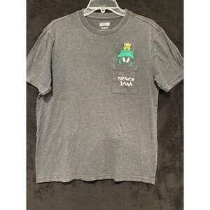 Tailgate Space Jam Marvin the‎ Martian Graphic Pocket T-Shirt Medium